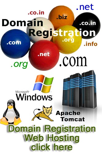 Domain registration and Webhosting